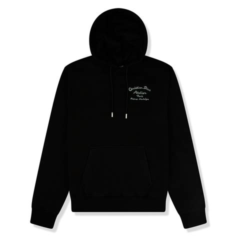 black paris hoodie dior|christian dior couture hoodie.